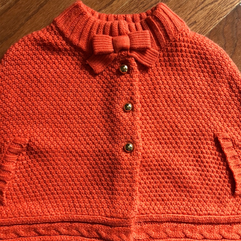 Janie and Jack poncho cy25